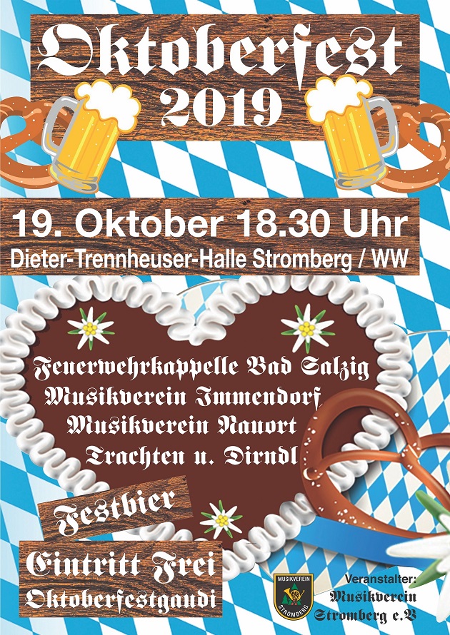 Oktoberfest 2019 in Bendorf-Stromberg